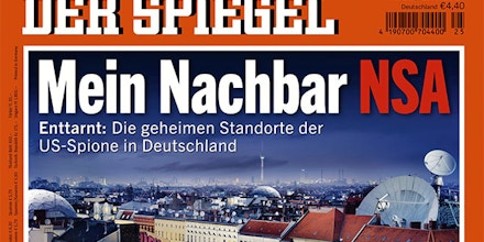 Der Spiegel cover.