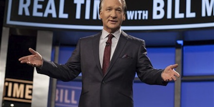 In this photo provided by HBO, Bill Maher hosts the season premiere of 
