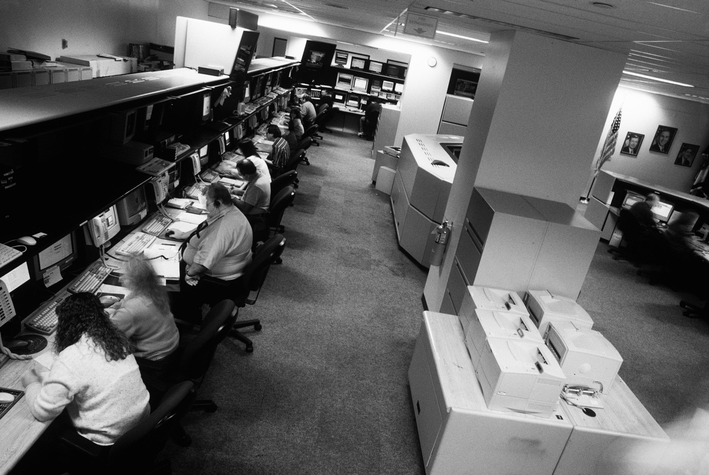 Workers, many from the nearby town of Clarksburg, analyze data to help track criminals. At the FBI's Criminal Justice Information Services Division headquarters, tucked away in the West Virginia hills near Clarksburg, some 3,000 employees quietly fight crime with a sophisticated computer network and access to the largest repository of fingerprints in the world.