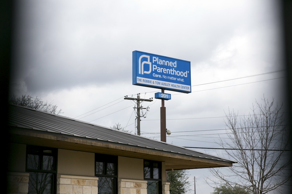 AUSTIN, TEXAS - February 6, 2017: The Planned Parenthood Clinic in South Austin provides healthcare for women and offers abortion services. Ilana Panich-Linsman for The Intercept