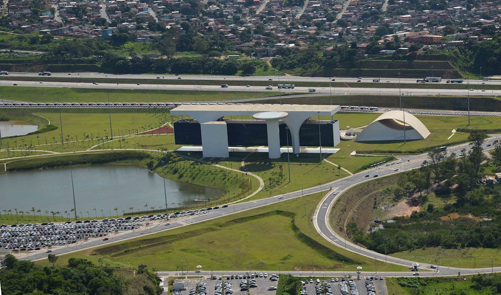 Fotos Aerea da Cidade Administrativa.Credito: Renato Cobucci/Imprensa-MG.Local:MG-Belo Horizonte.Data:13-011-2013.