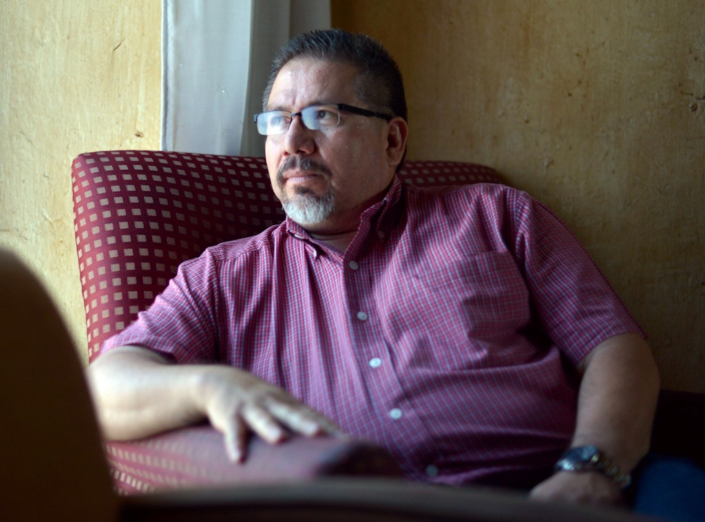 Photo of Mexican award-winning local journalist and Agence France-Presse contributor Javier Valdez, taken on May 23, 2013.<br /> Valdez, who reported on violent drug gangs in Mexico, was shot near the premises of Riodoce, a Mexican news weekly he founded, in his hometown of Culiacan in northwestern Sinaloa state on May 15, 2017.<br />  / AFP PHOTO / FERNANDO BRITO        (Photo credit should read FERNANDO BRITO/AFP/Getty Images)