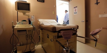 A procedure room is seen during a tour and event at Whole Woman?s Health of San Antonio, Tuesday, Feb. 9, 2016, in San Antonio.  The Supreme Court will soon hear Whole Woman's Health?s challenge to HB2, Texas legislation that requires all abortion facilities to meet heightened requirements by becoming ambulatory service centers.  (AP Photo/Eric Gay)