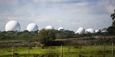 RAF Menwith HillRAF Menwith Hill, near Harrogate, Yorkshire, Britain - 19 Aug 2015RAF Menwith Hill near Harrogate that has allegedly been named as an ISIS target. The terrorist organisation is said to have singled out the base along with RAF Alconbury, RAF Mildenhall and RAF Lakenheath in the South of England for 