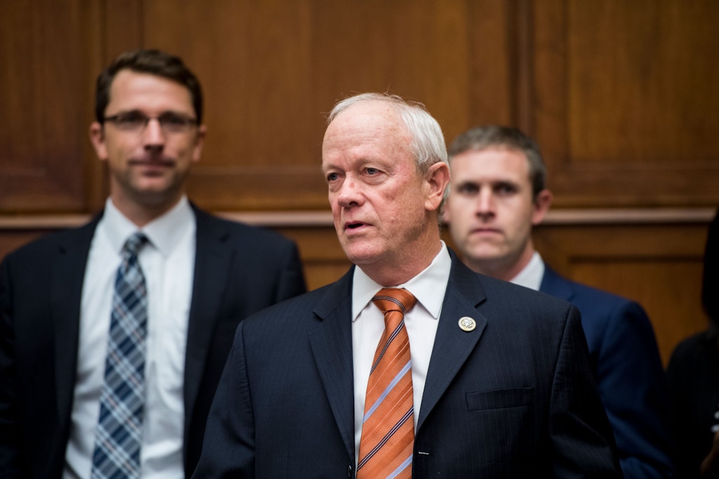 UNITED STATES - OCTOBER 12: Rep. Jerry McNerney, D-Calif., arrives for the House Energy and Commerce Committee hearing on Thursday, Oct. 12, 2017. (Photo By Bill Clark/CQ Roll Call) (CQ Roll Call via AP Images)