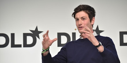 MUNICH/GERMANY - JANUARY 19: Joshua Kushner (Thrive Capital) gestures on the podium during the DLD15 (Digital-Life-Design) Conference at the HVB Forum on January 19, 2015 in Munich, Germany. DLD is a global network of innovation, digitization, science and culture, which connects business, creative and social leaders, opinion formers and influencers for crossover conversation and inspiration.(Photo: picture alliance / Kai-Uwe Wärner)(Photo: picture alliance / Kai-Uwe Wärner)/picture alliance Photo by: Kai-Uwe Wärner/picture-alliance/dpa/AP Images