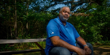 Anthony Ray Hinton poses for photos at his home in Quinton, Alabama, Sunday, June 3, 2018. Hinton spent 30 years on death row after he was wrongfully incarcerated for two murders he did not commit. His recently released his memoir, 