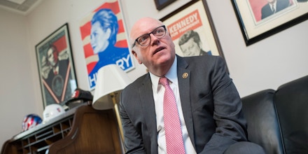 UNITED STATES - FEBRUARY 27: Rep. Joe Crowley, D-N.Y., is interviewed in his Longworth Building office on February 27, 2018. (Photo By Tom Williams/CQ Roll Call) (CQ Roll Call via AP Images)