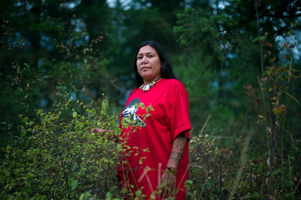 Calling themselves the Tiny House Warriors, a group of Indigenous Secwepemc people from Canada are building tiny houses in the path of the massive Kinder Morgan tar sands oil pipeline’s planned route through their territory. The house is a symbol of the home they are fighting to protect, creating hope and community in the face of destruction.