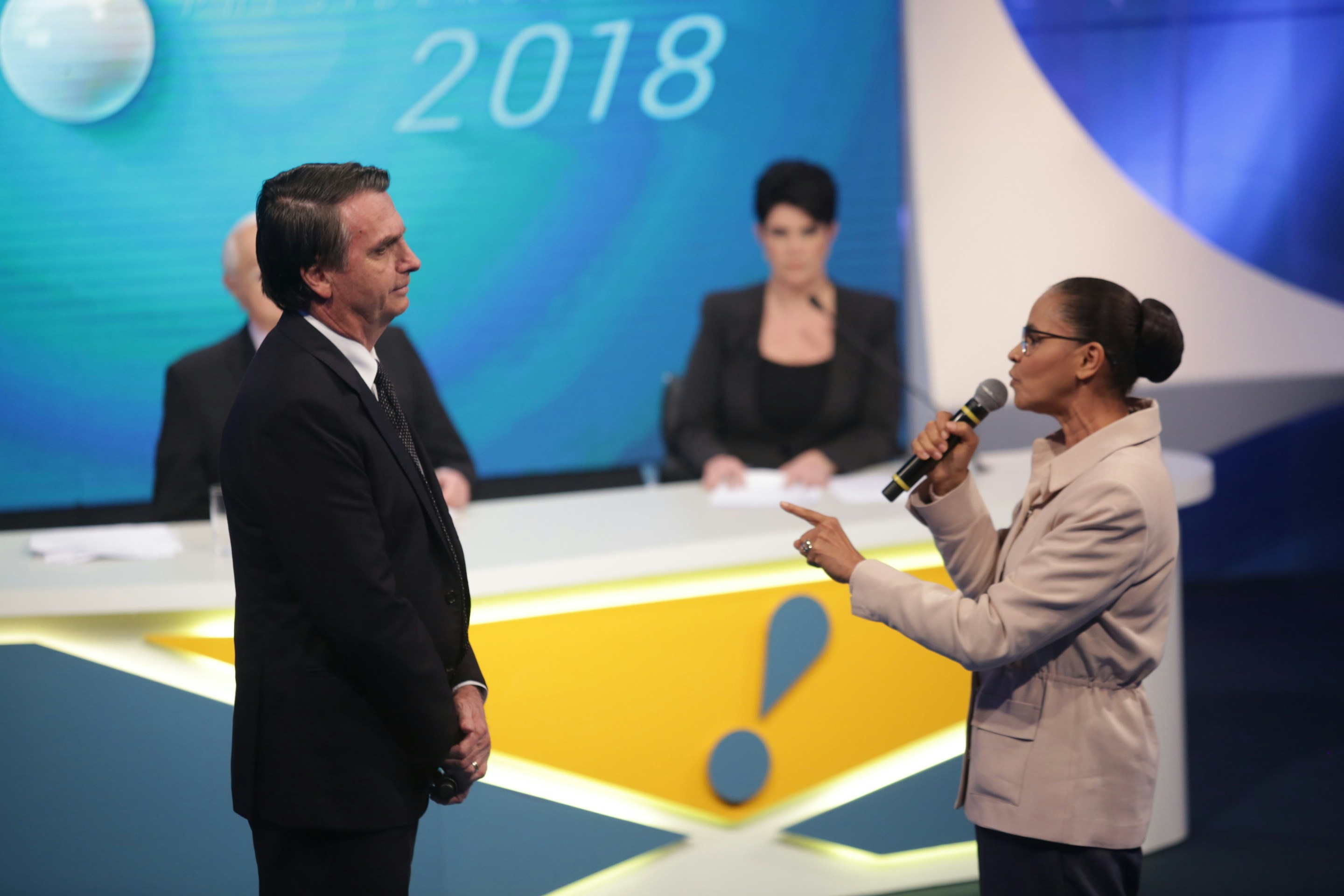 Candidatos à Presidência da República participam do segundo debate das eleições de 2018