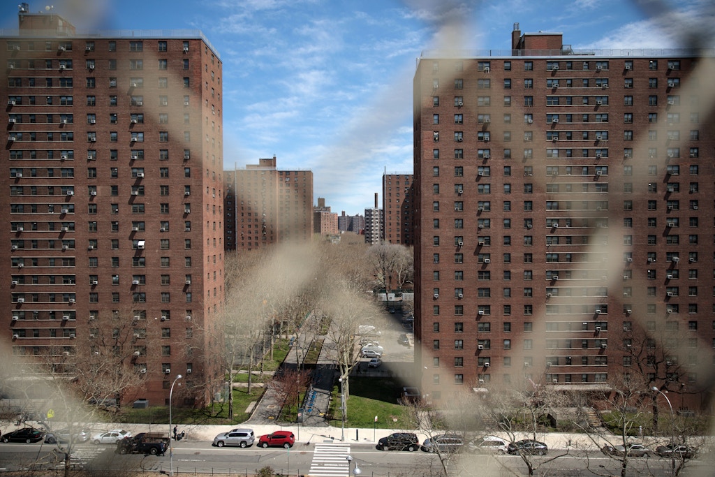NEW YORK, NY - APRIL 26: The Henry Rutgers Houses, a public housing development built and maintained by the New York City Housing Authority (NYCHA), stand in in the Lower East Side of Manhattan, April 26, 2018 in New York City. Housing and Urban Development Secretary Ben Carson has proposed changes to federal housing subsidies, potentially tripling rent for some households and making it easier for housing authorities to impose work requirements. Under the proposed plan, millions of families living in federally subsidized public housing would have to pay more in rent. (Photo by Drew Angerer/Getty Images)