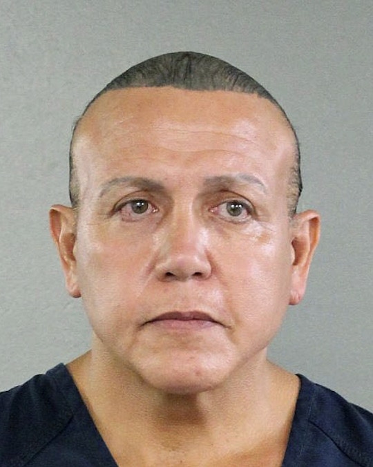 In this undated photo released by the Broward County Sheriff's office, Cesar Sayoc is seen in a booking photo, in Miami. Federal authorities took  Sayoc, 56, of Aventura, Fla., into custody Friday, Oct. 26, 2018 in Florida in connection with the mail-bomb scare that earlier widened to 12 suspicious packages, the FBI and Justice Department said. (Broward County Sheriff's Office via AP)