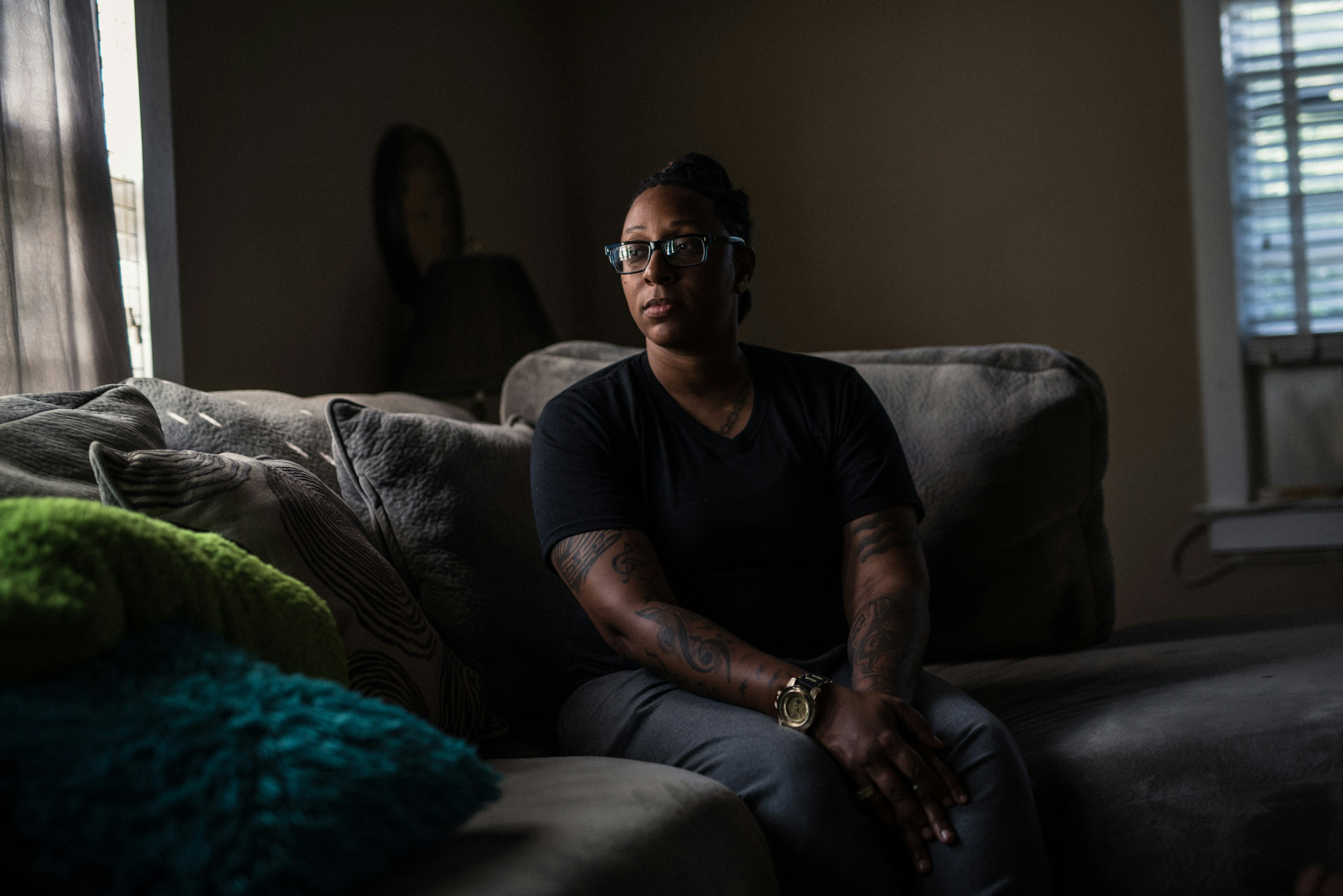 Marquetta Thomas at her home in Baldwin, GA. in 1998, Mrs. Thomas told investigators that Devonia Inman committed a murder at the Taco Bell in Adel, GA, but then recanted at trial.