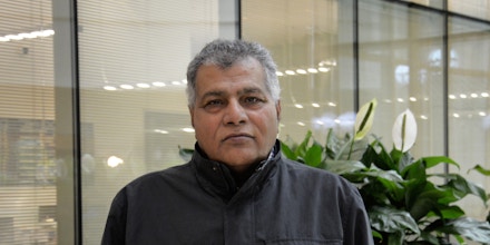 Parvez Khan at a hotel in Jacksonville, Fl., on April 1, 2019, the day before his trial.