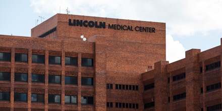NEW YORK, NY - AUGUST 13:  Lincoln Hospital, which houses a water cooling tower that was found to have traces of legionella pneumophila bacteria, which may have helped cause the recent outbreak of Legionnaires' disease in the Bronx, is seen on August 13, 2015 in the Bronx borough of New York City. In a press conference today New York City Mayor Bill de Blasio said that while new cases of Legionnaires' may appear, the outbreak has been contained and that the water cooling towers the New York City Department of Health believe are responsible for the outbreak have been decontaminated.  (Photo by Andrew Burton/Getty Images)