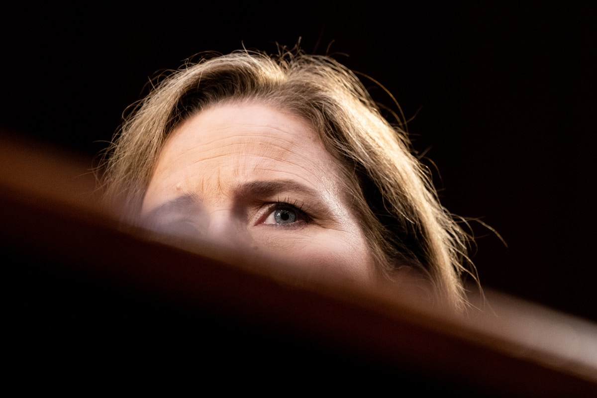 Amy Coney Barrett’s Complete Authorized Philosophy is a Lie
