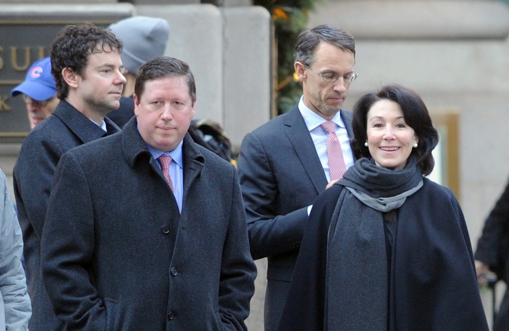 NEW YORK, NY - DECEMBER 14:  Oracle CEO Safra Catz attends President-Elect Trump's Roundtable Tech Industry Summit on December 14, 2016 in New York City.  (Photo by Brad Barket/Getty Images for Oracle)