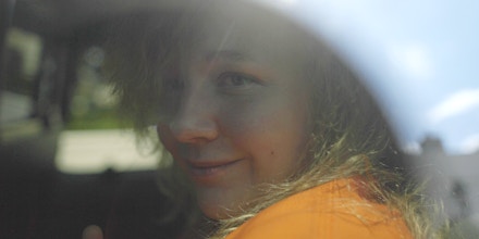 Film still of Reality Winner from the feature documentary “United States vs. Reality Winner.”