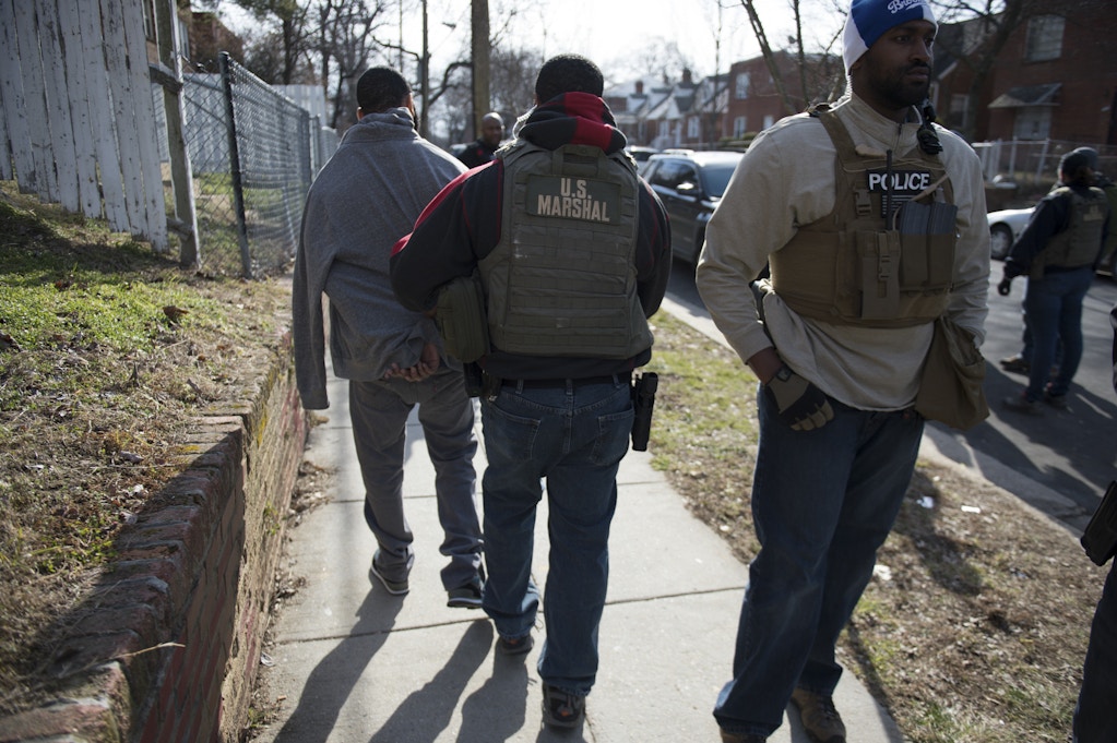 The U.S. Marshals Service used its multi-jurisdictional investigative authority and fugitive task force network to arrest gang members in Washington D.C.