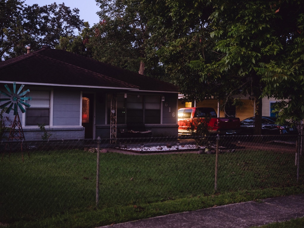 A view of the house at Wainwright Street where Hilary Truitt, a case witness, lived in Houston, Texas on September 3, 2021.
