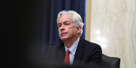 William Burns, nominee for Director of the CIA, testifies at his confirmation hearing before the Senate Intelligence Committee February 24, 2021 on Capitol Hill in Washington, DC. Burns is a career diplomat who most recently served as Deputy Secretary of State in the Obama administration. (Photo by Tom Brenner-Pool/Getty Images)