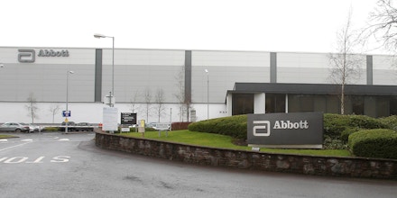 A general view of the Abbott Healthcare Nutrition plant in Cootehill Co Monaghan. (Photo by Niall Carson/PA Images via Getty Images)