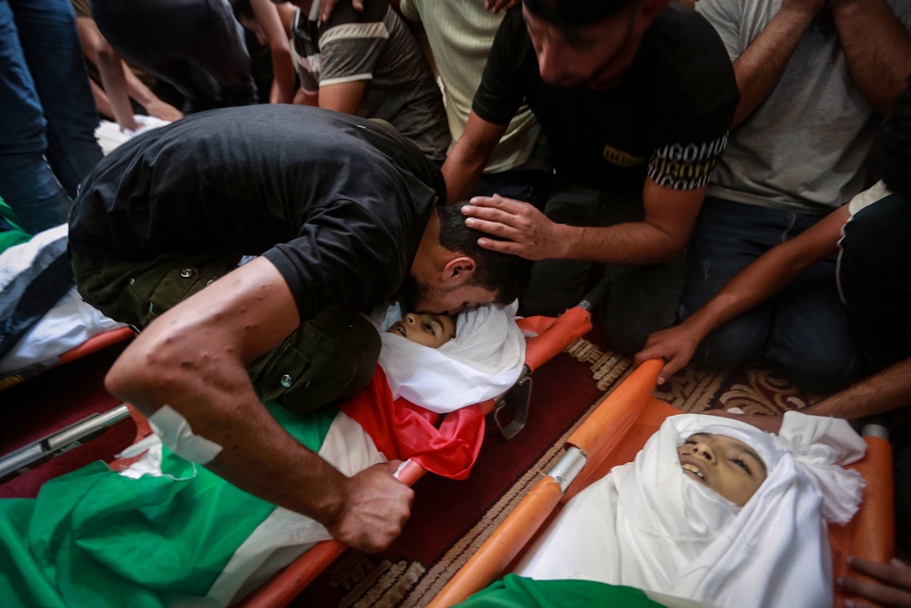 Funerals Held In Gaza As Ceasefire Holds