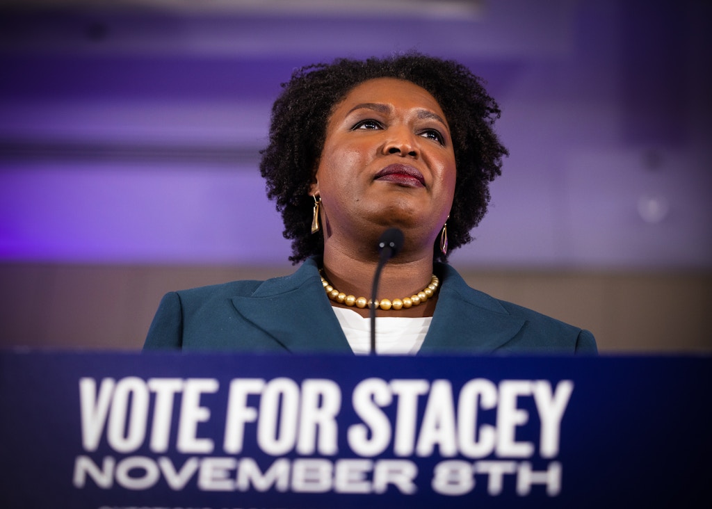 Georgia's Turnout Boss, Stacey Abrams, Had a Turnout Problem