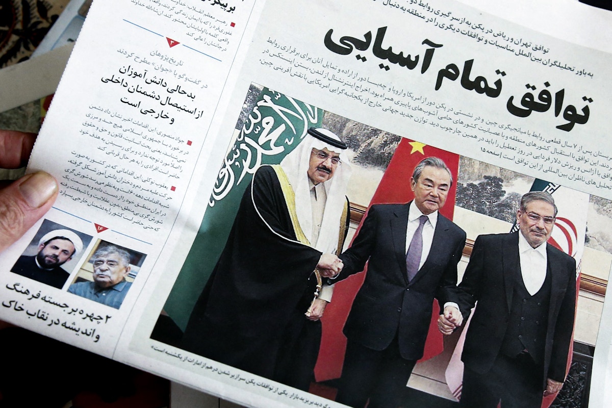 El acuerdo entre Arabia Saudita e Irán expone las mentiras de la política de Medio Oriente de DC Hawks