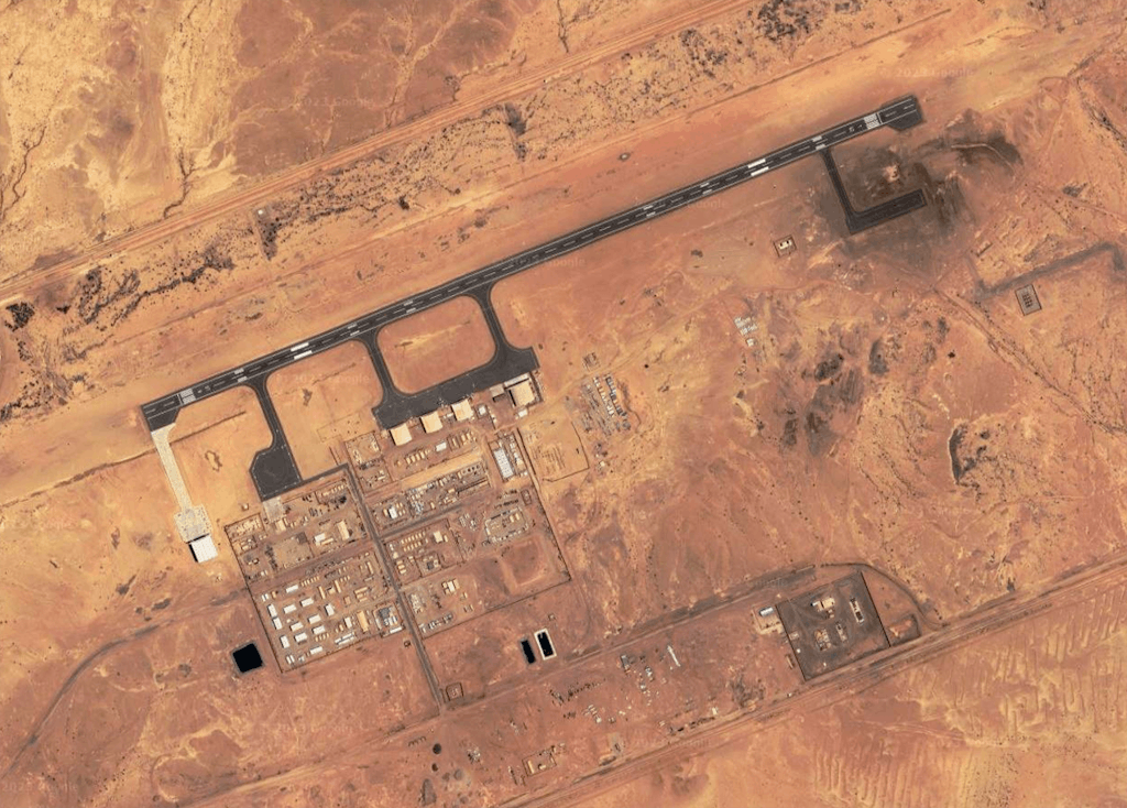 Air Base 201 in Agadez, Niger, 2023. Photo: Google Maps